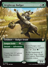 Brightcap Badger / Fungus Frolic - Magic: The Gathering - MoxLand